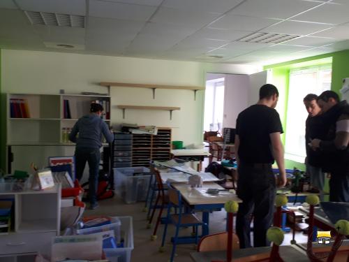 Rajeunissement des salles de classe - retour en images